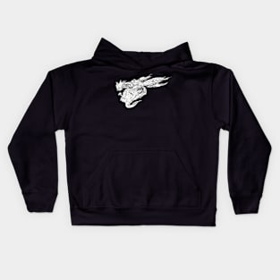 Mountain bird Kids Hoodie